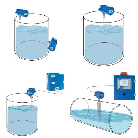 Level monitors & controls for both liquid and solid